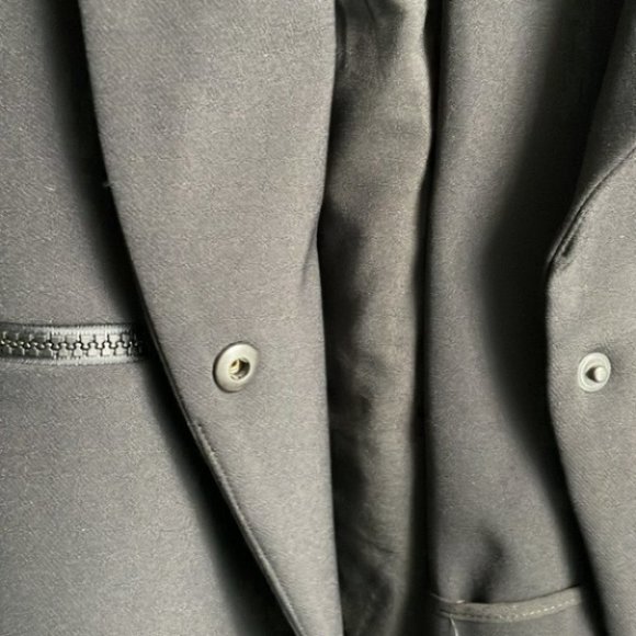 Veronica Beard Scuba Dickey Jacket Blazer in Black Size 24 - Picture 9 of 15